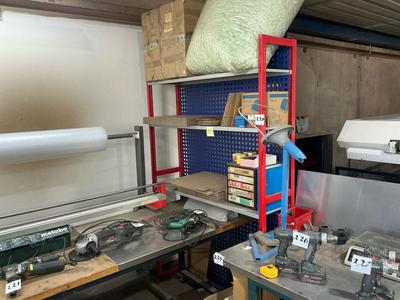 Overview picture of storage rack